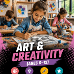 🎨 Creative Art Program for Kids (Ages 6-12)