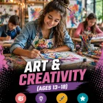 Art & Creativity Program – (Ages 12–18)